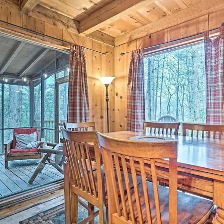 הוילה Sautee Nacoochee Helen Area Rustic Retreat About 5 Miles To Main Street מראה חיצוני תמונה