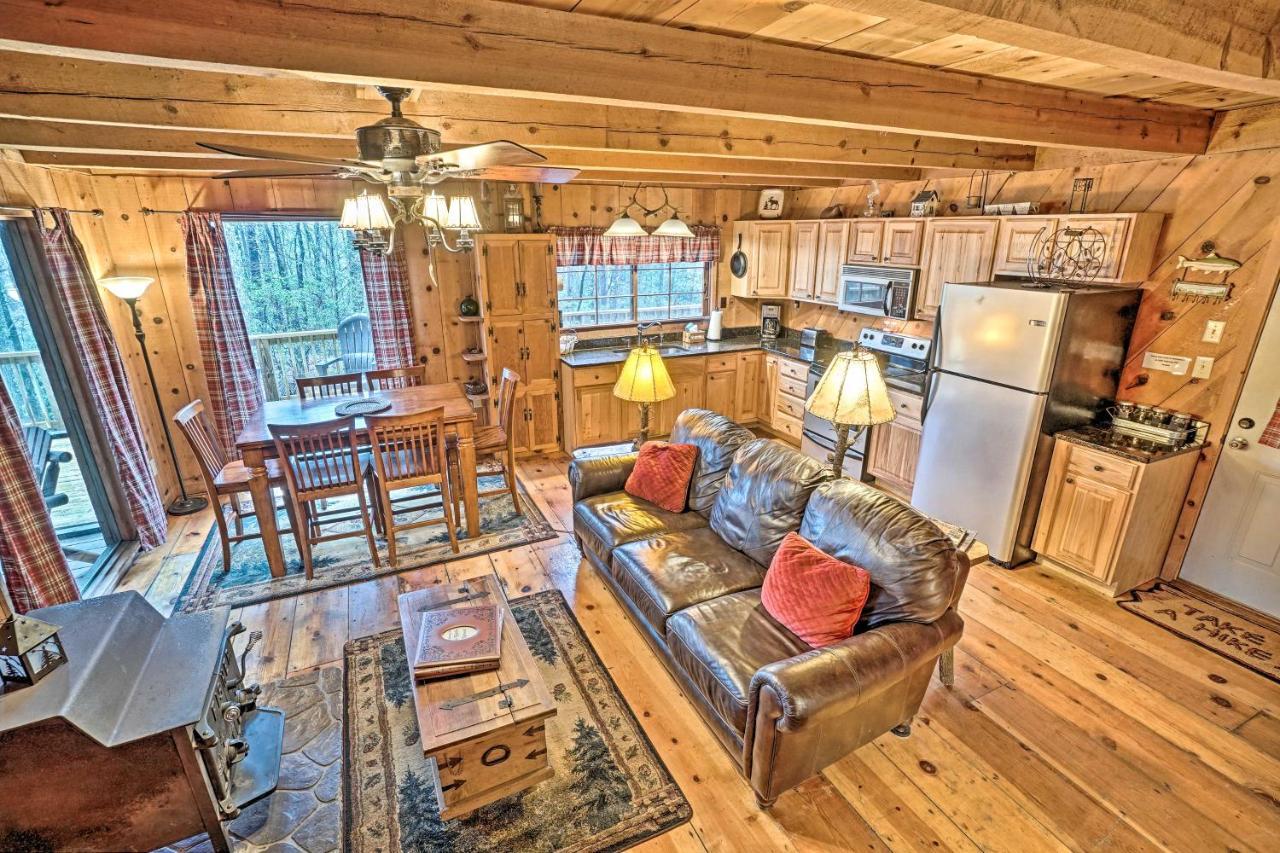 הוילה Sautee Nacoochee Helen Area Rustic Retreat About 5 Miles To Main Street מראה חיצוני תמונה