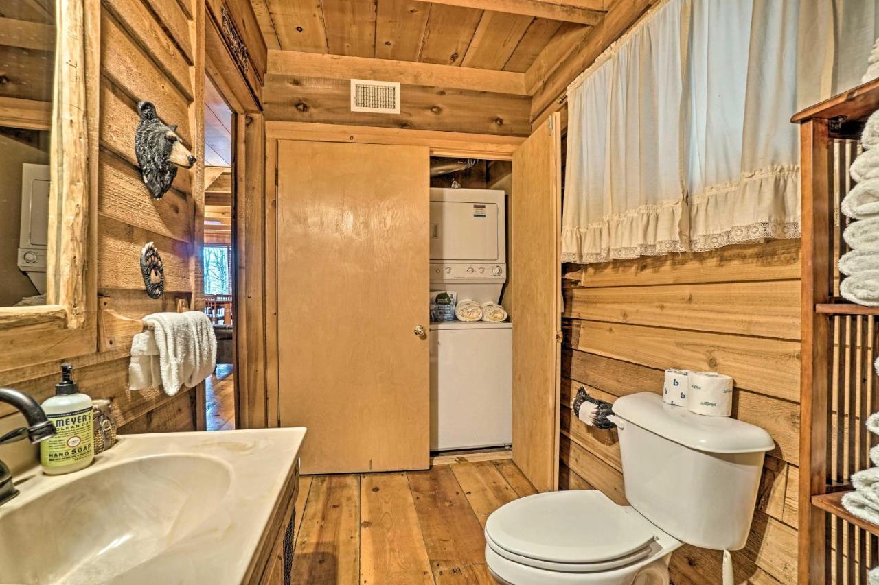 הוילה Sautee Nacoochee Helen Area Rustic Retreat About 5 Miles To Main Street מראה חיצוני תמונה