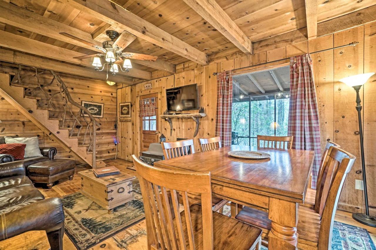 הוילה Sautee Nacoochee Helen Area Rustic Retreat About 5 Miles To Main Street מראה חיצוני תמונה