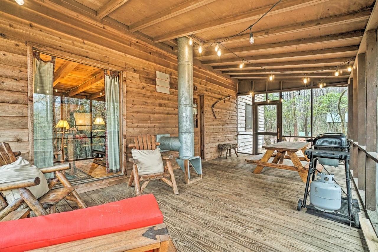 הוילה Sautee Nacoochee Helen Area Rustic Retreat About 5 Miles To Main Street מראה חיצוני תמונה