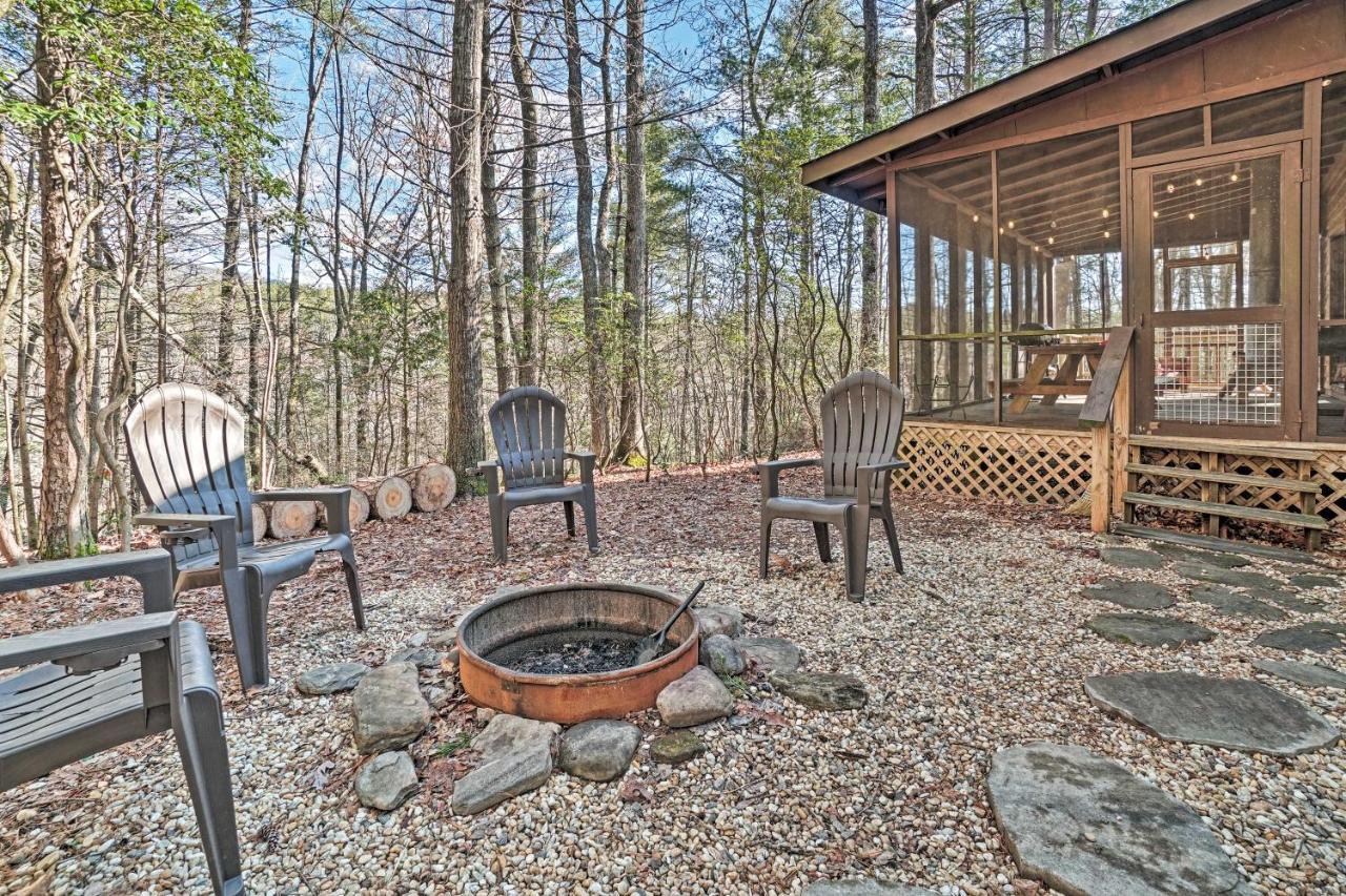 הוילה Sautee Nacoochee Helen Area Rustic Retreat About 5 Miles To Main Street מראה חיצוני תמונה
