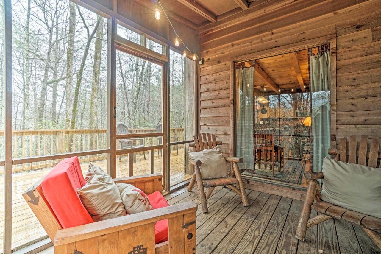 הוילה Sautee Nacoochee Helen Area Rustic Retreat About 5 Miles To Main Street מראה חיצוני תמונה