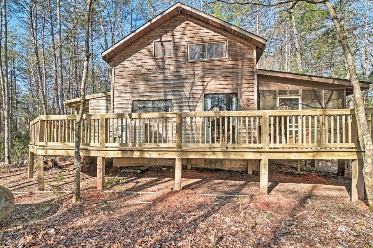 הוילה Sautee Nacoochee Helen Area Rustic Retreat About 5 Miles To Main Street מראה חיצוני תמונה
